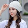 Breathable Beanies Hat Scarf Hip-pop Sun Cap Mesh Skullies Cap  Women
