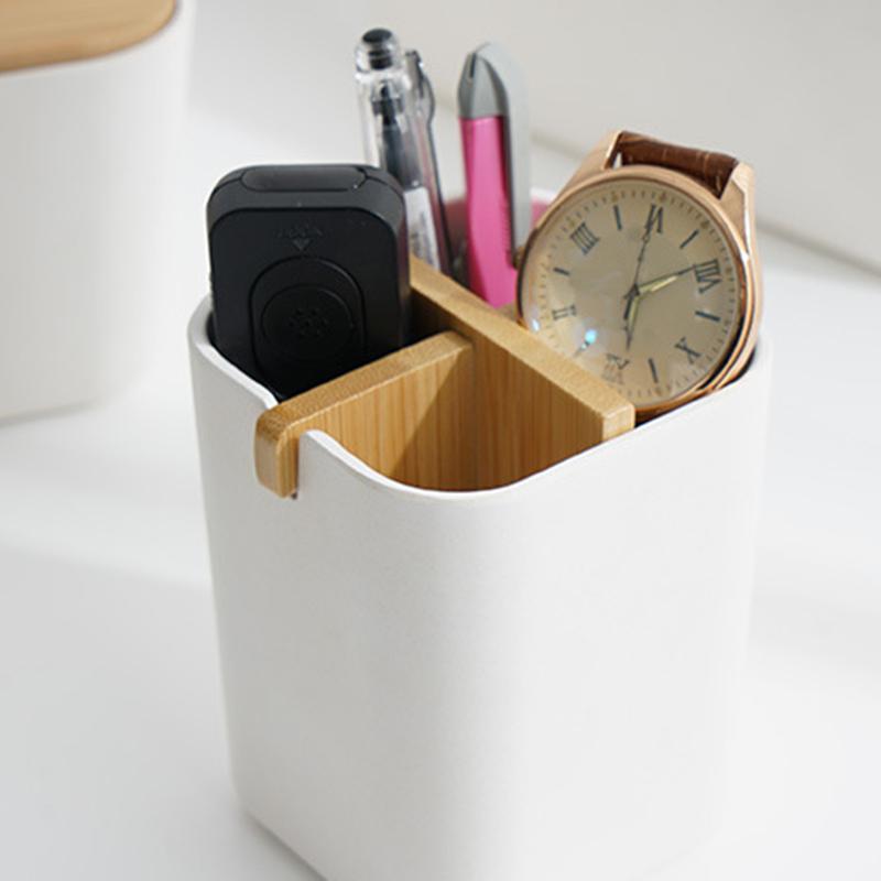 Electric ToothBrush Holder For Bathroom Toothpaste Toothbrush Stand Plastic Storage Box Pen Holder Pen Pot Bathroom Accessories