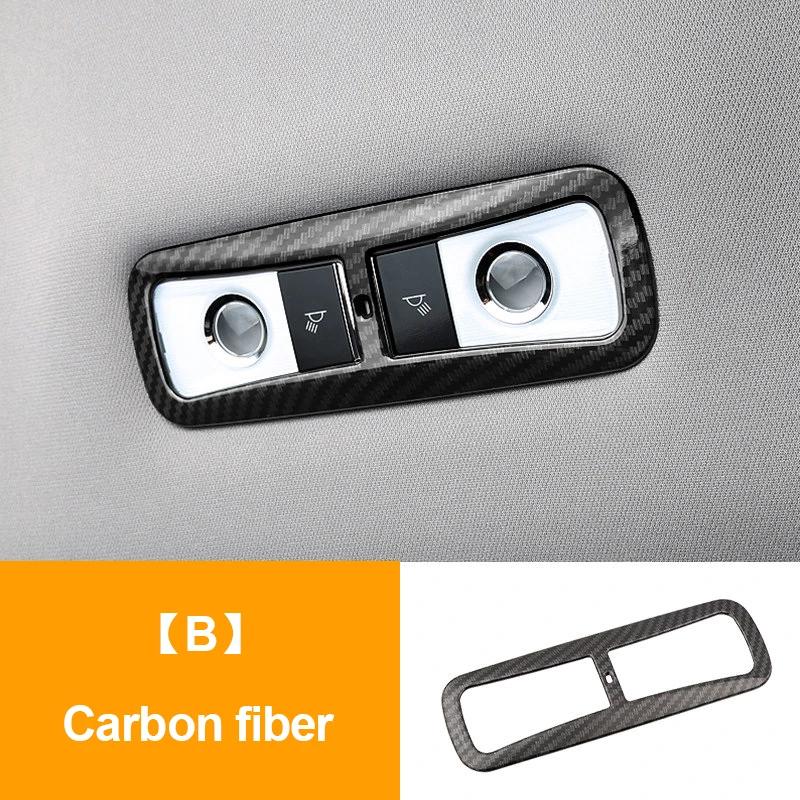 For Honda crv CR-V 2017-   front rear reading light box car lights decorative cover ABS interior decoration modified