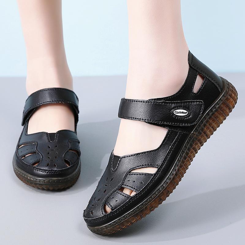 35-42 Dámské Letní Nadměrné Velikosti Prodyšné Módní Děrované Boty Ležérní Dámské Boty Sandály Zahradní Boty