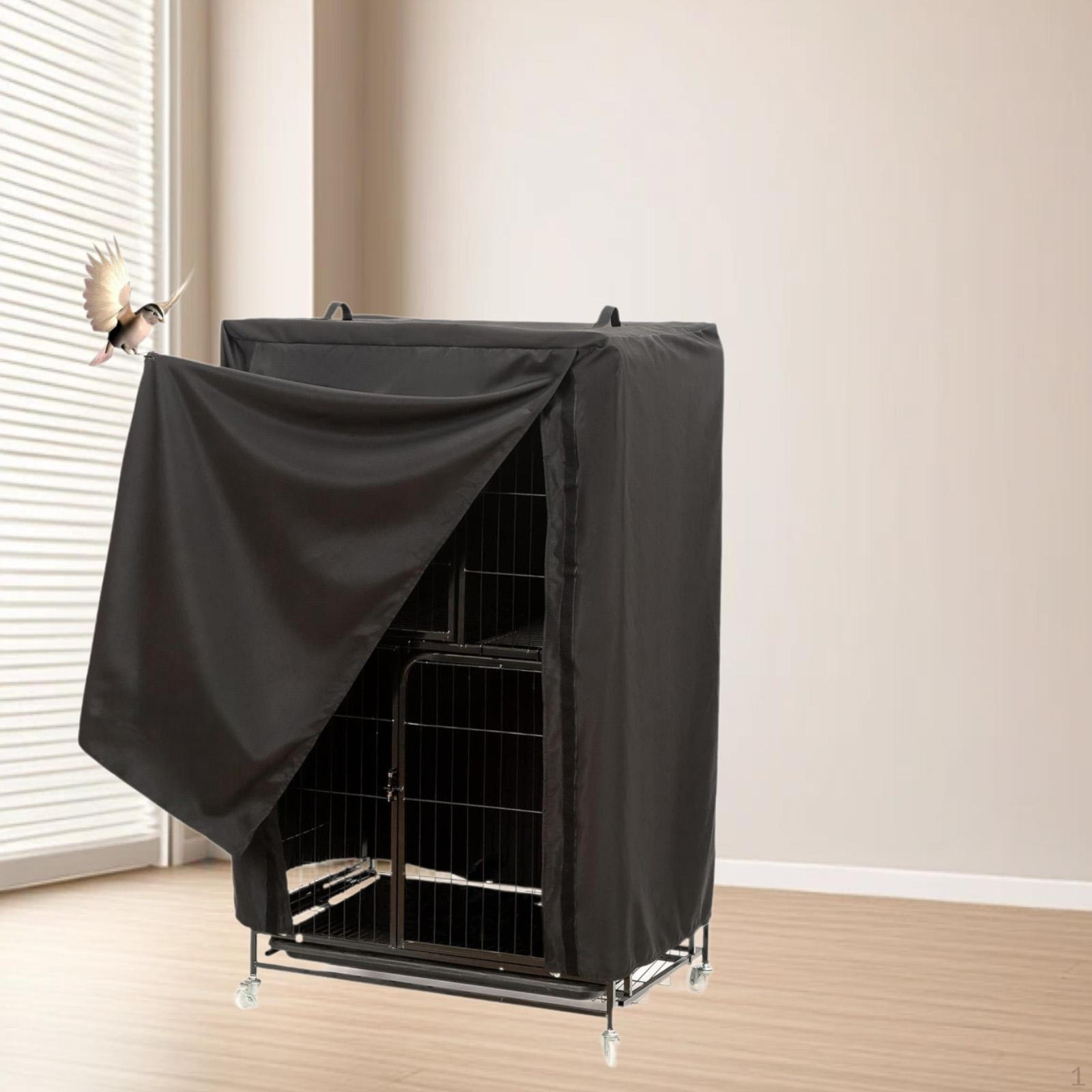 

Bird Cage Cover Blackout Parrot Love Accessories Dust 48x48x102cm