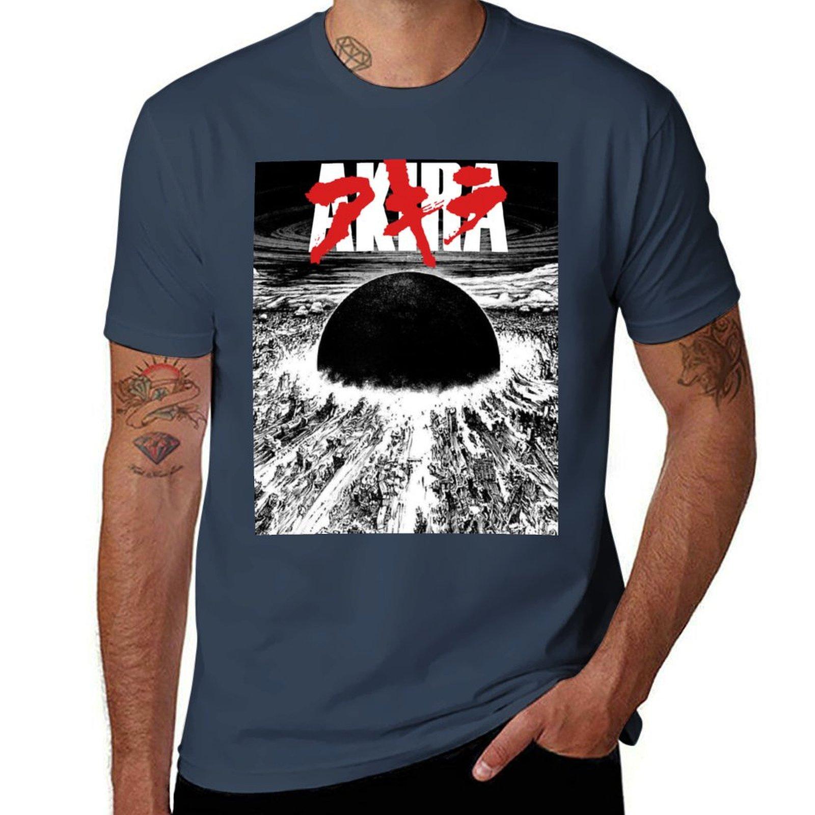 from shirt shirts t t anime Neo Tokyo pack cotton explosion Akira oversize T-Shirt S