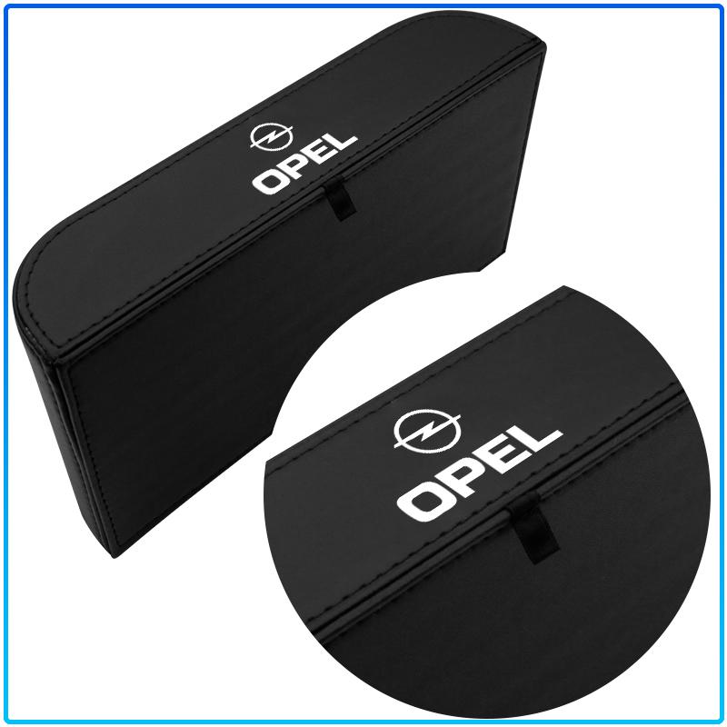 1pcs Car Tissue Box Holder Armrest Box Storage Case Emblem For Opel Astra H G J Insignia Mokka Zafira Corsa Vectra B C D