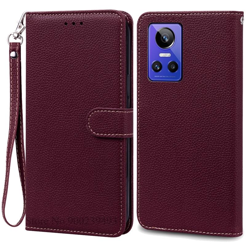 For Realme GT Neo 3 Case Flip Book Wallet Case For Realme GT Neo3 Case Leather Cover Wallet Coque Fundas Shell
