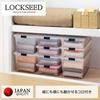 Tenma Lockseed 74 Deep Storage Case with Rollers for Vertical and Horizontal Movement, Made in Japan. This deep storage case is perfect for closet sto