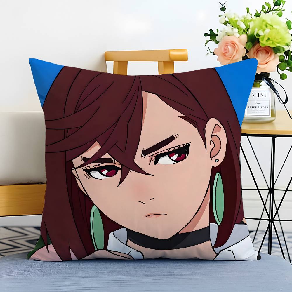 D-Dandadanes serietidningar Örngott Kvalstersäkert örngott Osynlig dragkedja Silkeslen kort plysch Soffkuddfodral