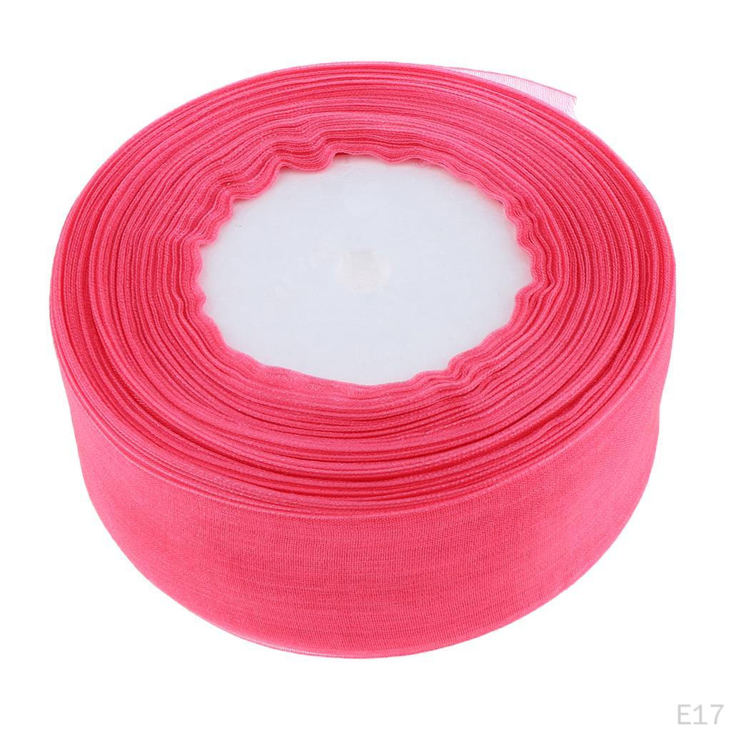 Ribbon Roll Spool Diy Gift Wrapping - 1.5 Inch 50Yards 21 Colors