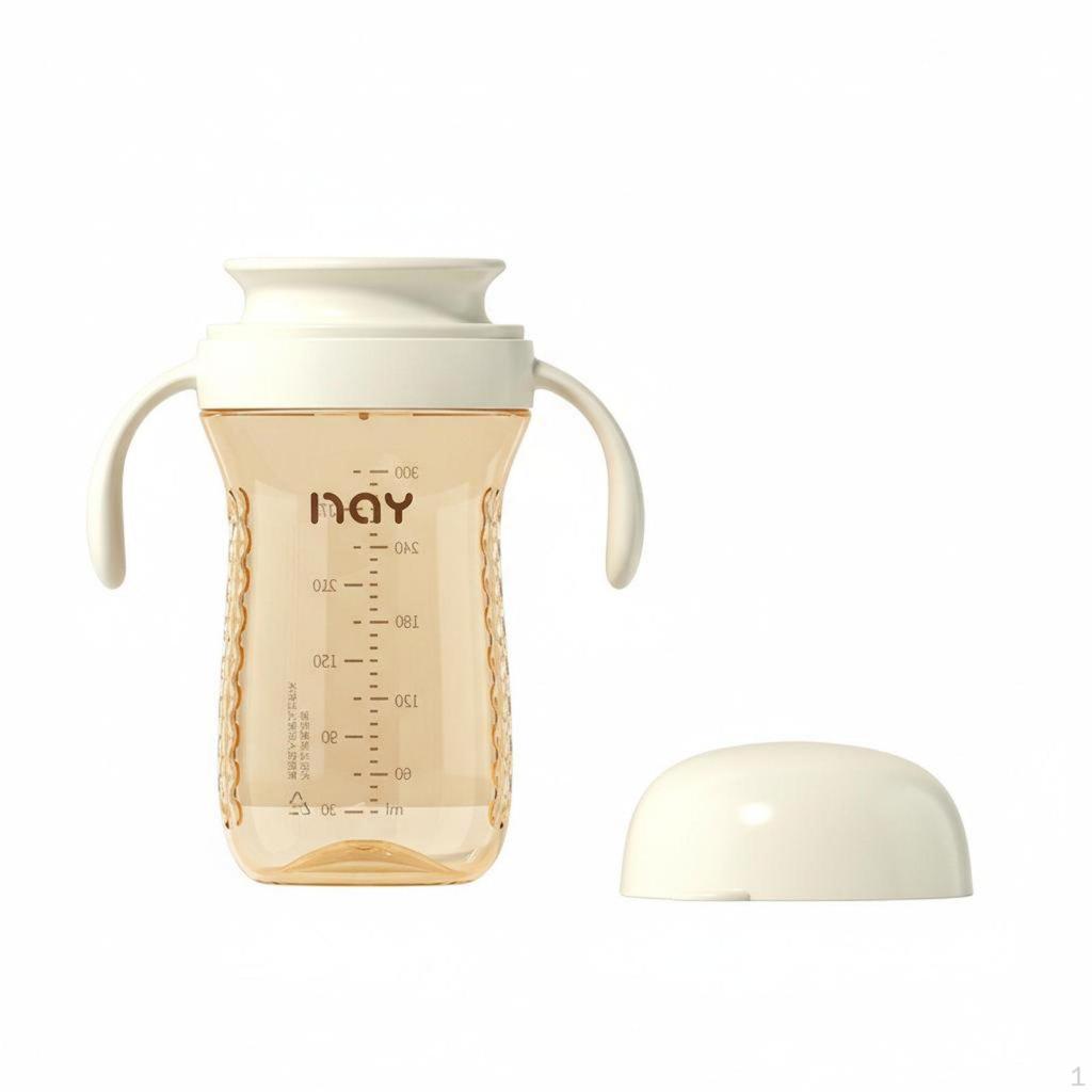 MultiDirectional Learning Cup Degree Training Soft Silic Single for Young Children, Infants,
