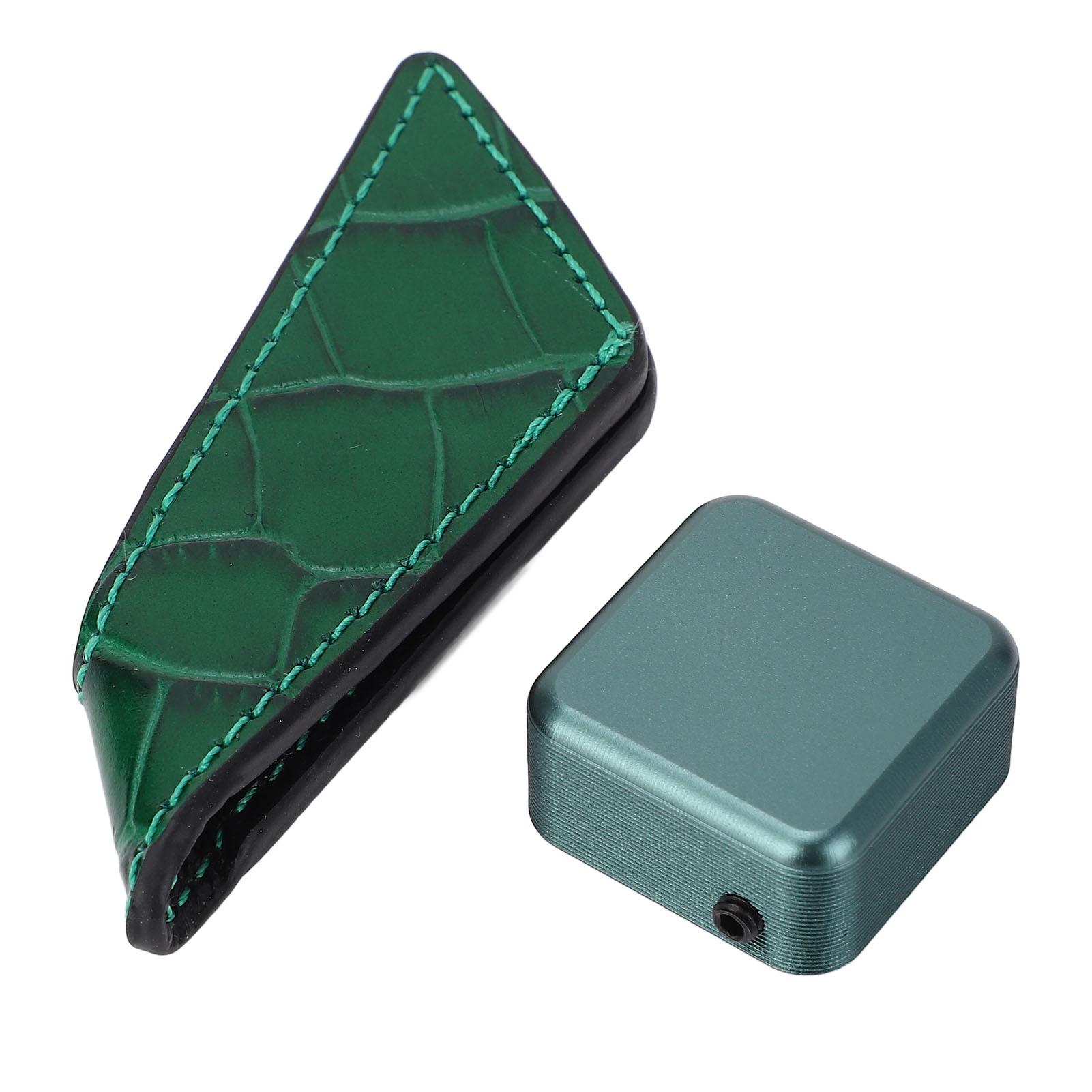 

Магнитный держатель для мела для бильярда, портативный, односекционный, чехол для мела для кия для пула с зажимом для ремня для