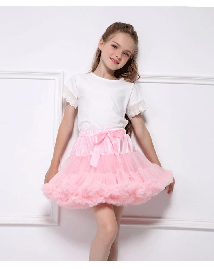 Children's Princess Mesh Tutu Dress - Soft, Puffy, Breathable Skirt for Girls