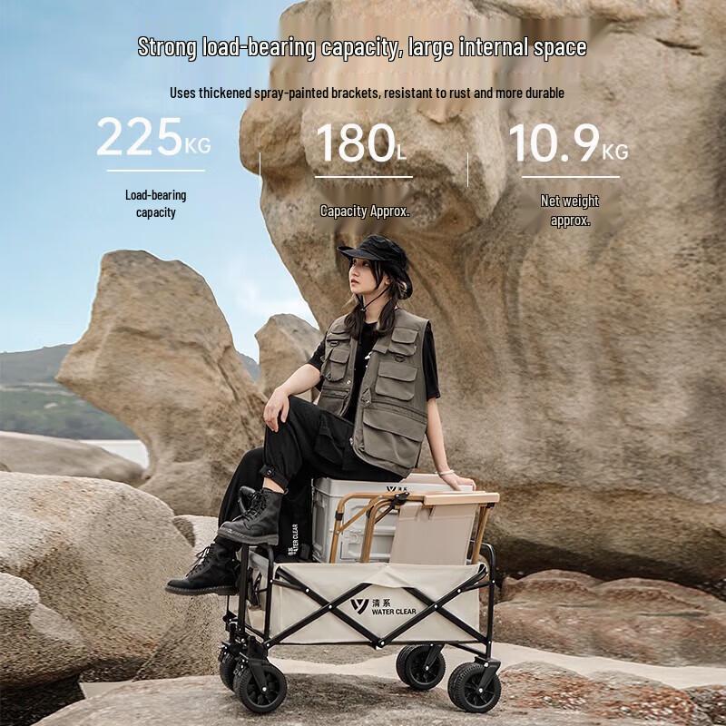 Outdoor Folding Utility Wagon