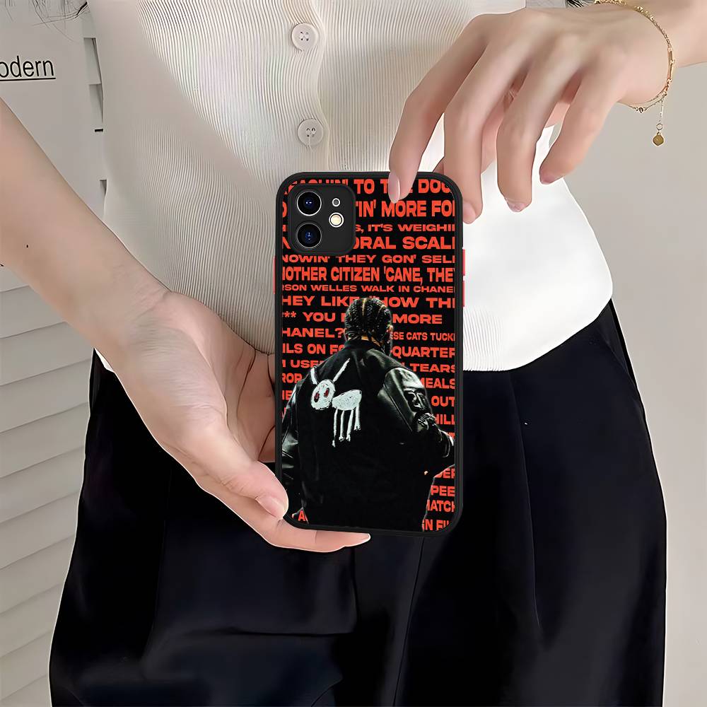 Singer Rapper D-Drake For IPhone 11 12 13 14 15 16 Pro Max Plus X XS MAX Shockproof Matte Back Cover