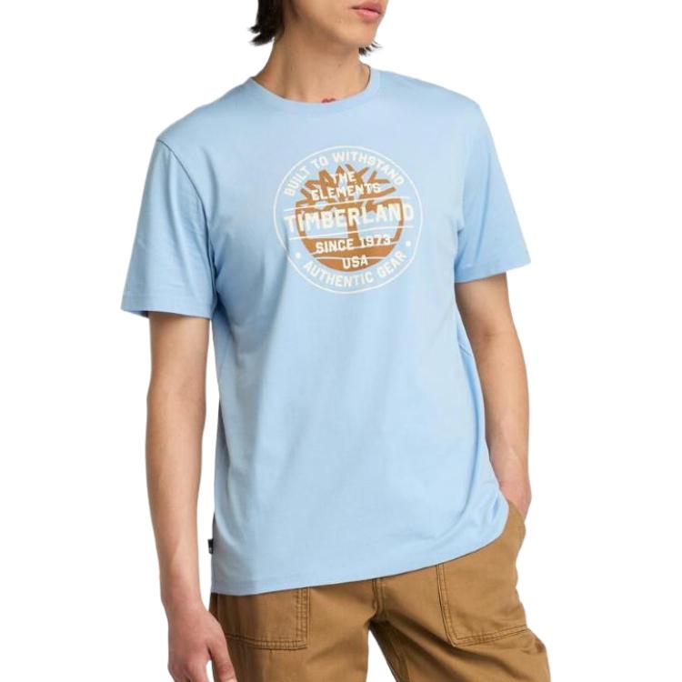 Timberland Versatile Comfortable Fashion Solid Color Short Sleeve T-Shirt Men tops TB0A44CFEFP1 XL