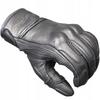 Husar Impact Black Leather Motorcycle Gloves Men's L