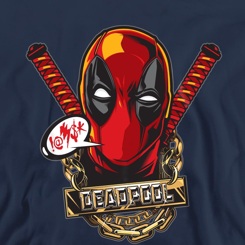 Deadpool Unisex Adult Gangster Sweatshirt