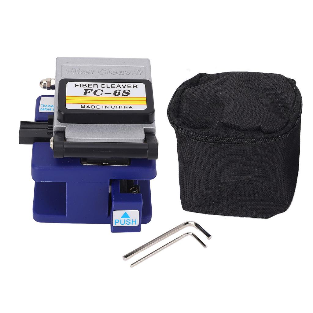 Optical Fiber Cleaver Hot Melt Cold Joining FTTH Wire Cutting Tool 0.5 Degree Angle with 16 End Faces 3 In 1 Fixture FC