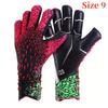 Kids Adults Football Goalkeeper Gloves Thickened Latex Professional Protection Non-Slip Soccer Goalie Goalkeeper Football Gloves