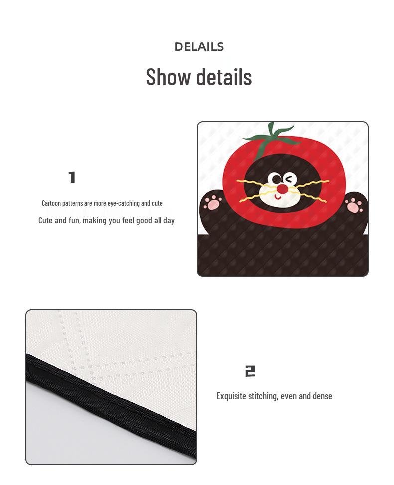 Cartoon Car Windshield Cover: Frost & Sun Protection for All Seasons