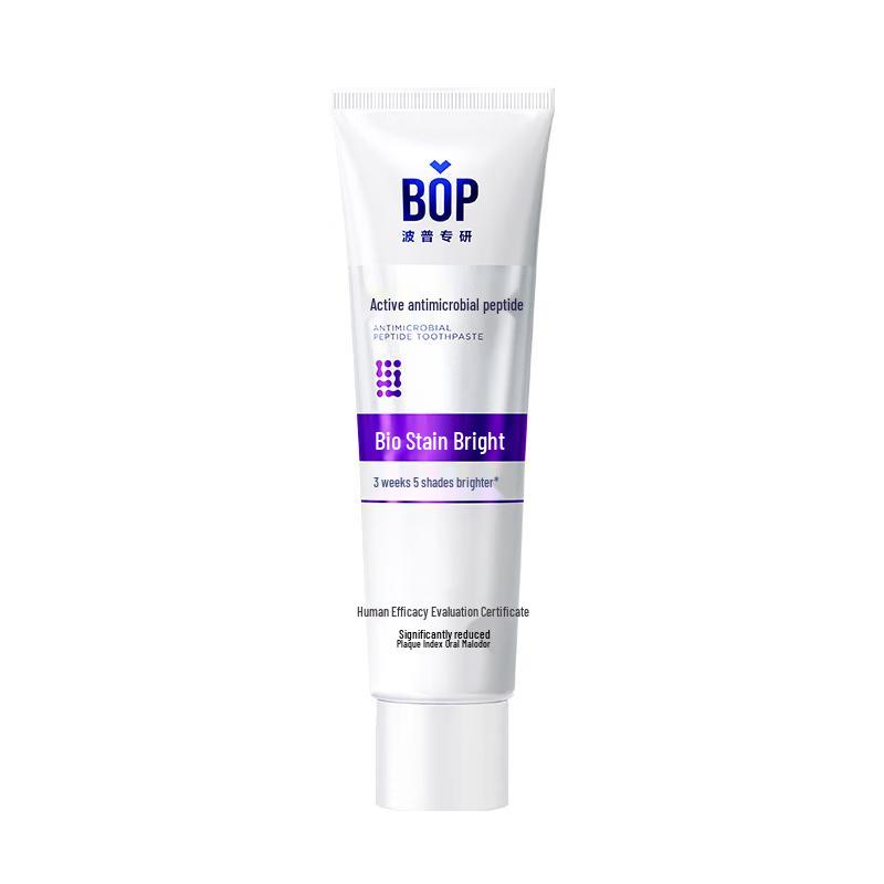 

Bop Active Antimicrobial Whitening Toothpaste