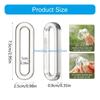 Y5GD Transparents Sliding Door Handle Auto Adhesive Removable and Reusable