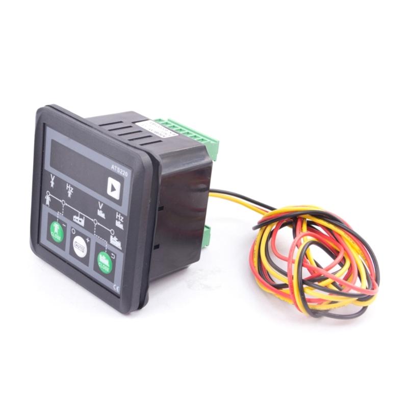ATS220 Generator Set ATS Switches Controller Automatic Manual LED Display Generator ATS Controller