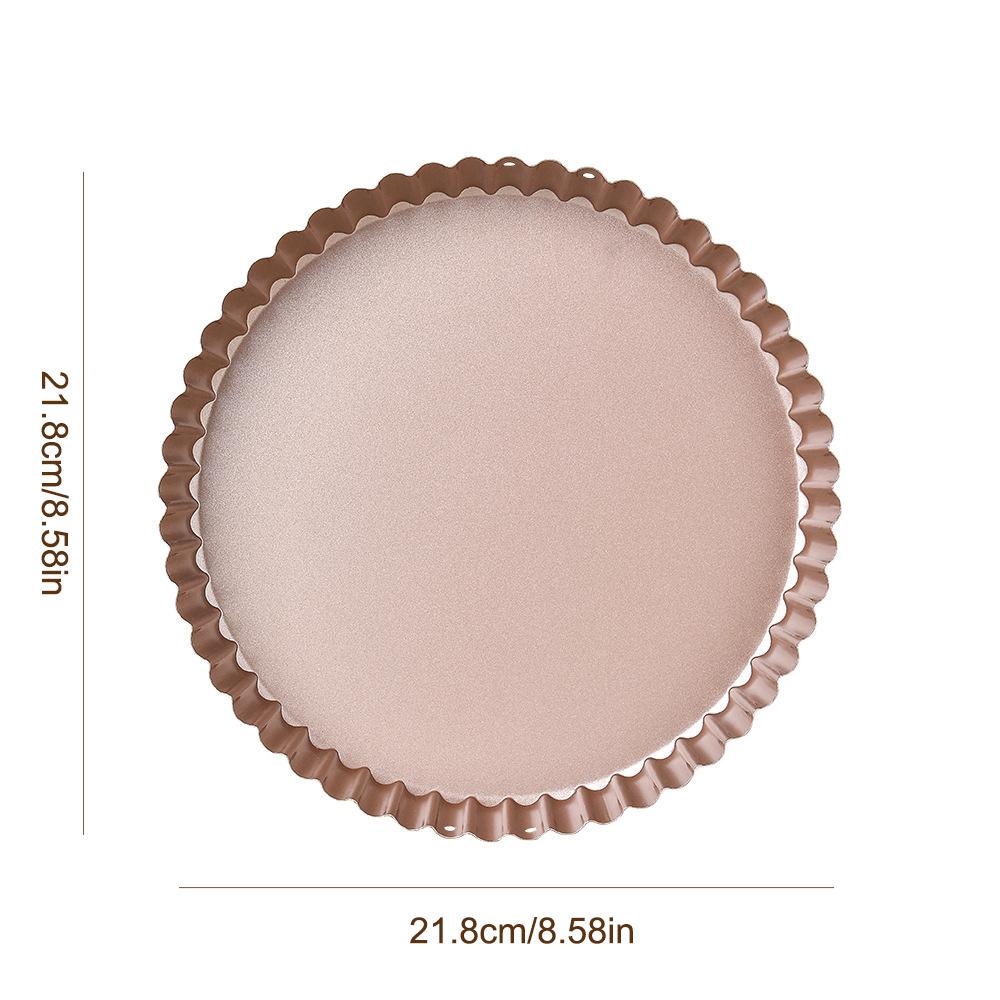 Fluted Pie Tart Pan Mold Baking Removable Bottom Nonstick Quiche Tool Rectangle Bakeware Template Dishes Cake Pans