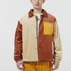 Puma Chaqueta Deportiva de Pana con Panel y Logo Tejido para Hombre Chaquetas Café 534752-17