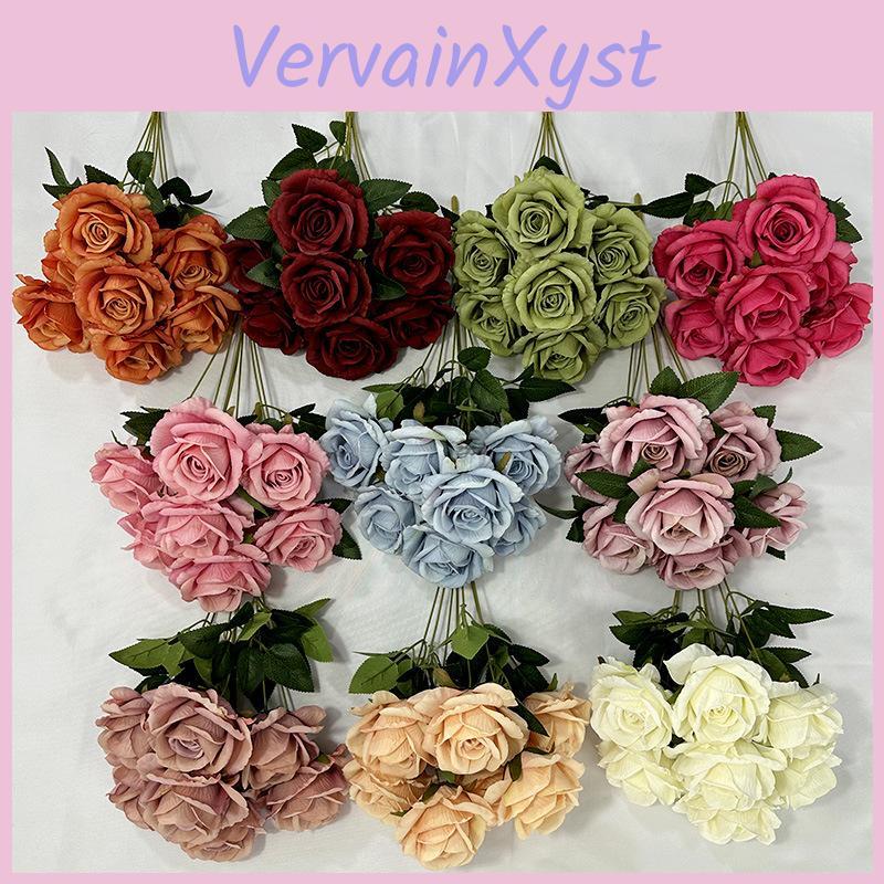 Handcrafted Faux Rose Decor For Wedding Photography And Home Decoration