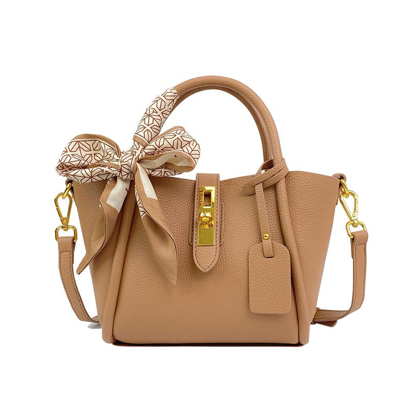 Top Layer Cowhide Single Shoulder Bag for Women 2025 New Genuine Leather Women's Bag Tote Bag High-Quality Texture Pastoral Style Handbag