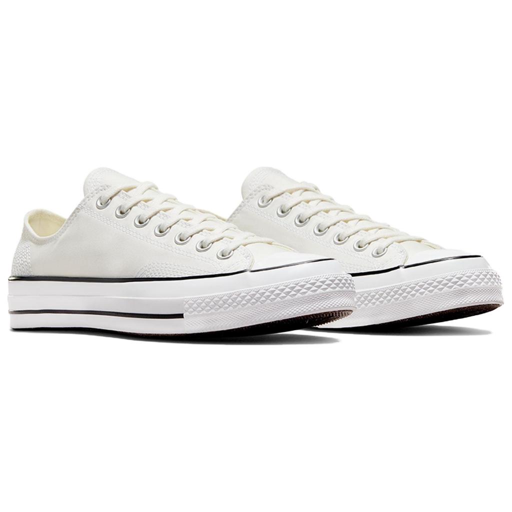 Converse Chuck 70 Comfortable Versatile Durable Low-Top Skate Shoes Unisex Sneakers Off-White A09825C