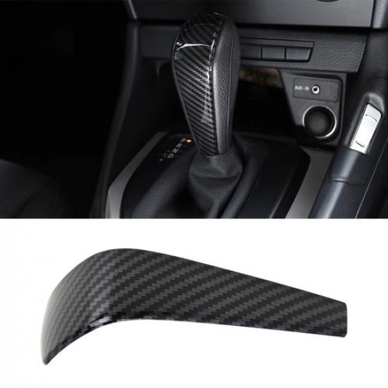 Exact-Fit Carbon Fiber Gear Shift Knob Trim Cover For BMW E90/E92 328I 06-12