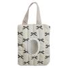 Elegant Bowknot Tissue Holder Bag Dekstop Storage Case Home Accessory for Living Room Office Supplies Decoration