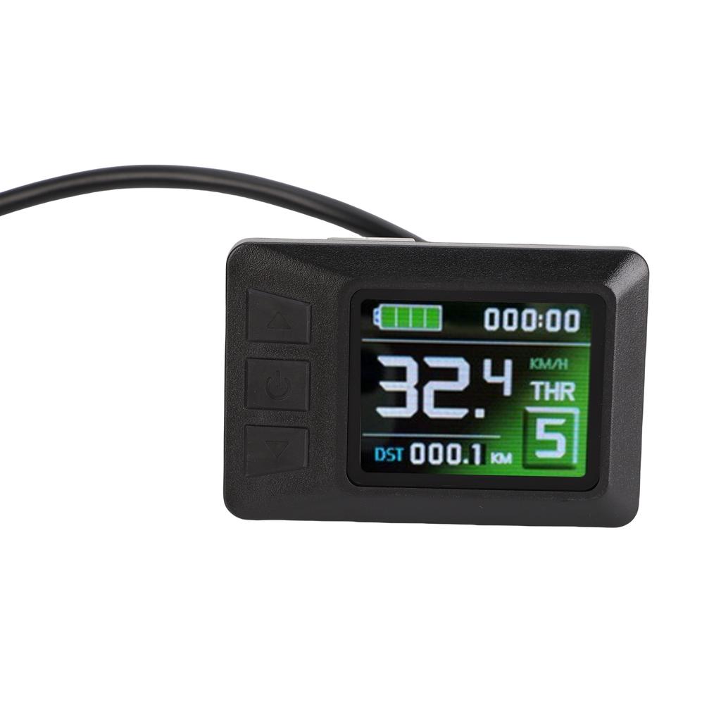 Electric Bike LCD Display Meter Color Display for KT LCD7C Electric Scooter Control Panel with SM Connector for KT