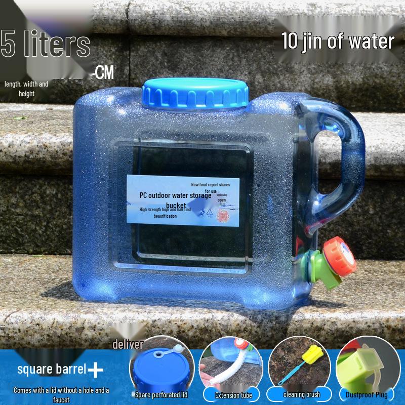 Large Capacity Outdoor Car Water Storage Tank for Drinking and Household Use