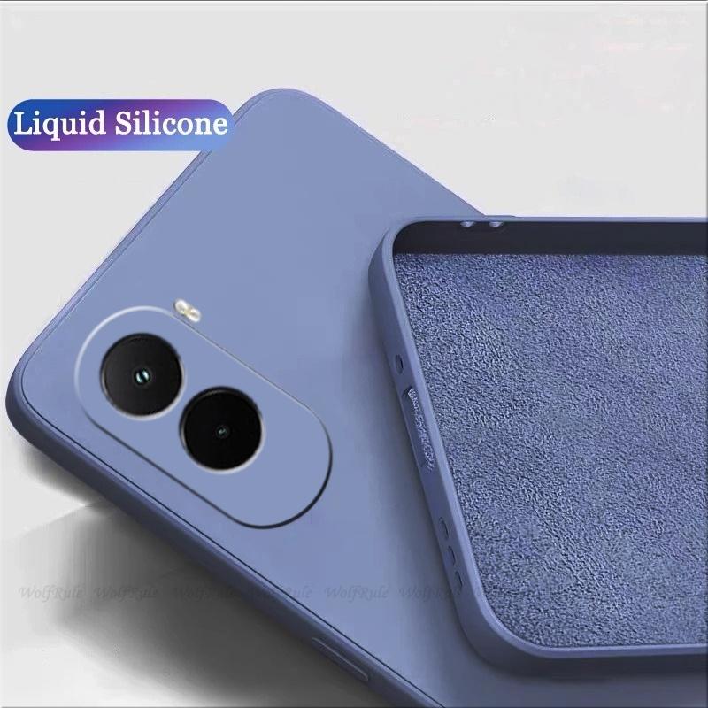 For Xiaomi Poco M7 Case Cover Poco M7 Capas Shockproof Liquid Silicone Phone Back Bumper TPU Soft Fundas Poco M7 Plus