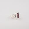 Natural Rhodolite Gemstone 925 Sterling Silver Handmade Jewelry Girls Dainty Rings For Women RR-79-3