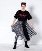 Greedius Print Austere Pleated Skirt
