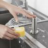 304 Stainless Steel Built-in Soap Dispenser for Kitchen & Bathroom Sinks