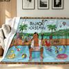 Manta de Franela con Estampado de Bojack Horseman Alta Calidad Cálida Cómoda Manta para Todas las Estaciones Perfecta para Regalos Decoración del Hogar