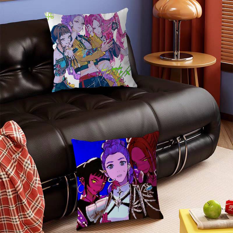 KPop Demon Hunters Personalized Pillow Dust Cover Bedroom Kids Party Decoration Pillowcase Birthday Children Gift