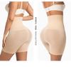 Women's Plus Size High-Waisted Tight-Fitting Control Panties with Butt Lifting Postpartum Slimming Waist Cincher Nylon Spandex