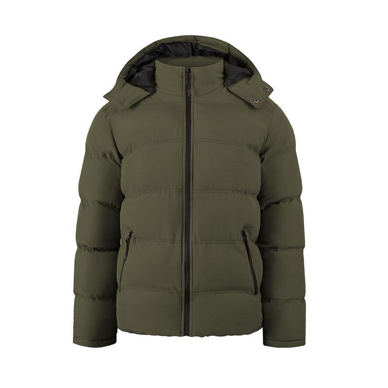 Men's Winter Hooded Puffer Coat - Thickened, Loose, Plus Size, Hong Kong Style