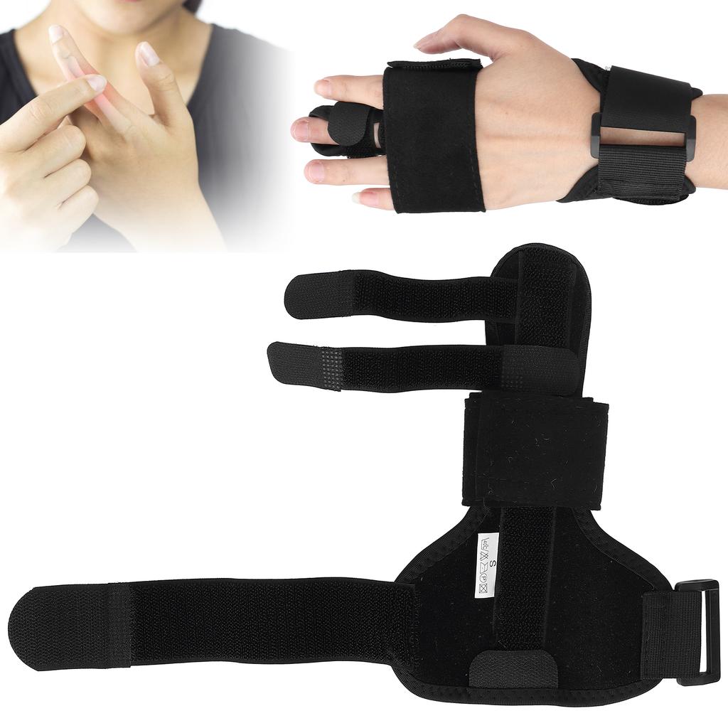 Trigger Finger Guard Splint Detachable Finger Straighter for Bent   Arthritic Finger Joints