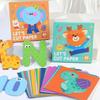 Kids' Animal Alphabet Paper Cutting Puzzle – Fun Beginner Craft for Kindergarten