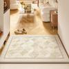 Retro Style Entry Door Floor Mat Household Entry Door Foot Mat Porch Sand Scraping Dust Mat Can Be Scrubbed Mat