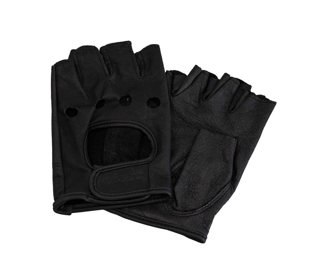 Penguin Ace Japan HUSOLID Driving Gloves Goat Leather Half Finger