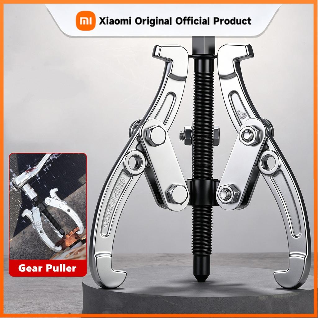 Xiaomi 3/4/6/8 Inch Gear Puller 3 Jaw 2 Jaw Reversible Pulley Remover Tool Bearing Flywheel Removal Kit Heavy Duty Professional Grade