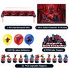 Birthday Superhero Party Tablecloth Balloon Cake Power Strip Background Cloth Set Party Decoration