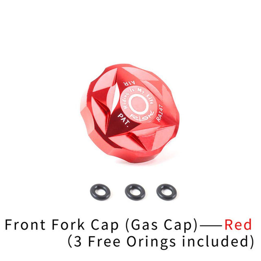 

Fork Bicycle Fork Cap Cover Bike Suspension Fork Caps Bike Front Cap Plug Fork Shoulder Covers красный
