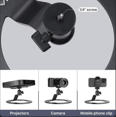 2024 VIJIM LT04 Projector Stand Table Mobile Projector Mount Removable Adjustable Universal Projectors Bracket Holder for Studio Home